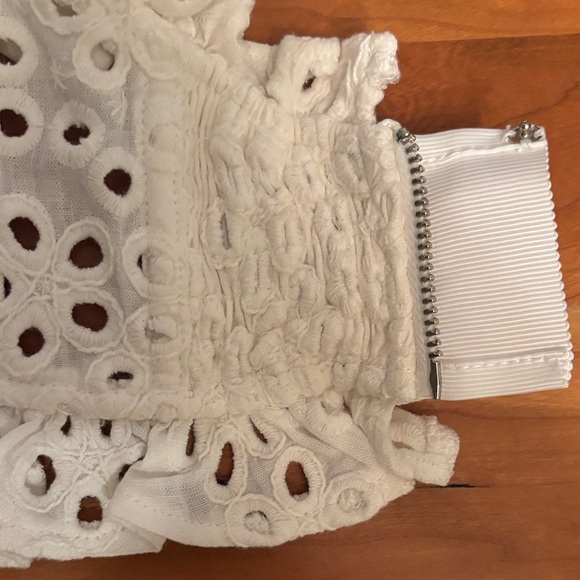 For Love And Lemons White Eyelet Lace Bustier - Picture 5 of 5